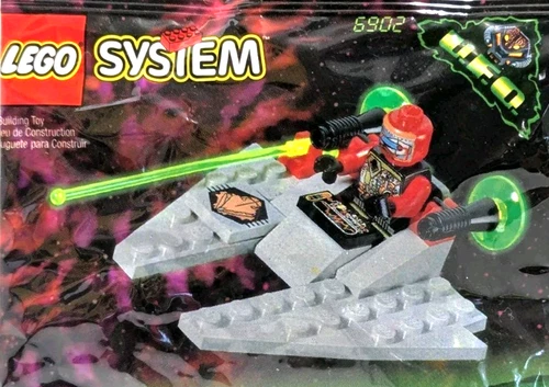 Lego System Space Plane 6902 UFO Vintage 1998 New In Poly Bag