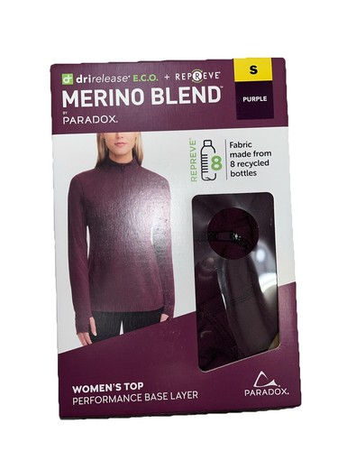 NWT Paradox Merino blend performance base layer top- S - Picture 2 of 3