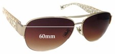 SFx Replacement Sunglass Lenses fits Coach HC7042 Addison - 60mm Wide