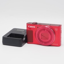 Canon PowerShot SX620 HS Red 20.2MP 25x Zoom Wi-Fi w/ Battery Charger Tested
