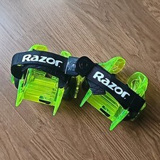 Razor Jetts DLX Heel Wheels Neon Green Roller...
