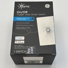 GE CYNC Smart Light Switch On/Off Toggle Style Neutral Wire Required Bluetoot