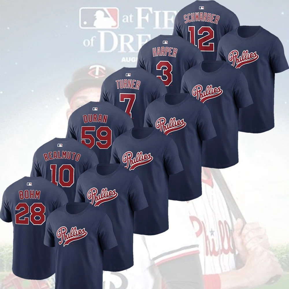 Philadelphia Phillies 2026 Field of Dreams Custom Name Number Unisex 3D T-Shirt Fan Gift