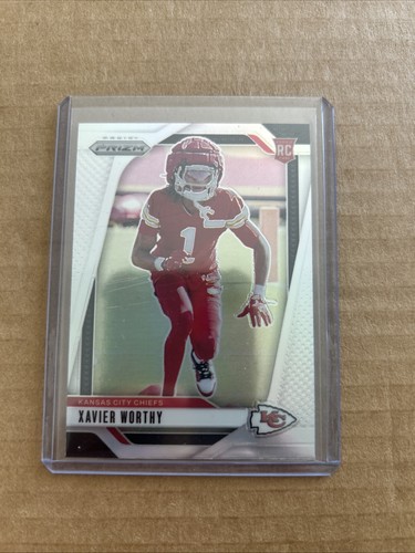 2024 Panini Prizm - Rookies Xavier Worthy #399 Silver Prizm (RC)