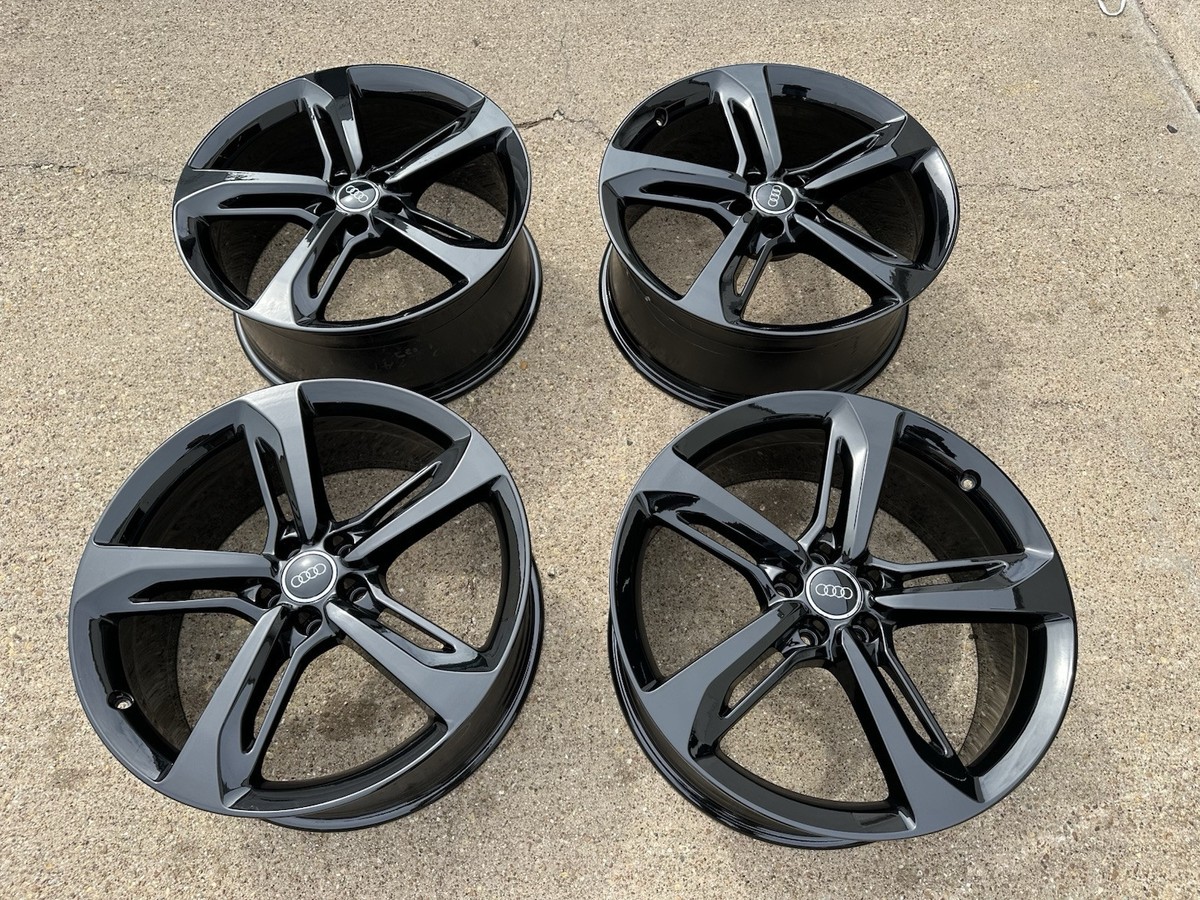 20 inch Audi A6 S6 RS6 A7 S7 RS7 Wheels Rims 4H0601025CB BLACK