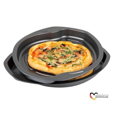 Pizzablech Pizza Stapel Set Antihaft Etage A83 SENSAZIONE 2 Stück CHG NEU