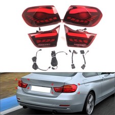 Red Dragon Scales Style Tail Light Rear Lamp For BMW 4 Series M4 F82 F83 F32 F36