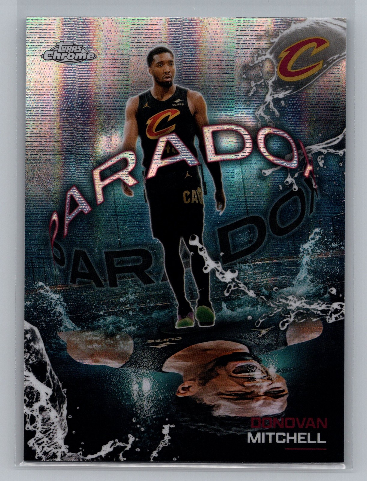 2025-26 Topps Chrome Donovan Mitchell Cavaliers Paradox Case Hit SSP #PX-7 11823
