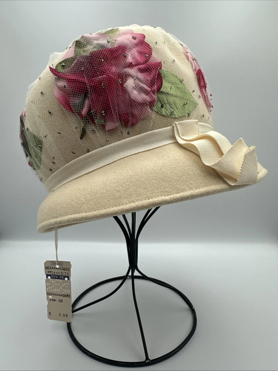 Cloche Net Vintage Hats for Women for sale | eBay display picture 3