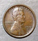 1912-S Lincoln Head Cent Attractive Sharp  XF
