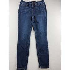 Judy Blue Womens Skinny Fit Dark Wash High Rise Denim Jeans JB82253DK Size 13/31