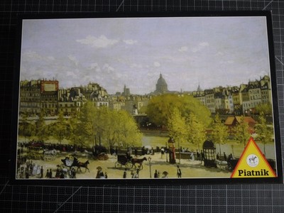 Monet ''Quai du Louve''    1000-piece puzzle.  Piatnik Puzzle - KunstHistori