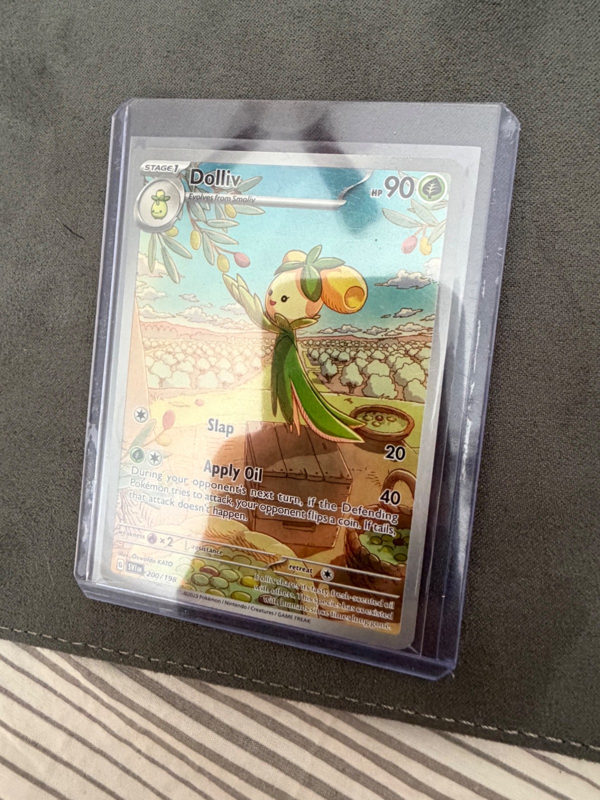 Pokemon TCG Dolliv - 200/198 Holo SV01: Scarlet & Violet Base Set