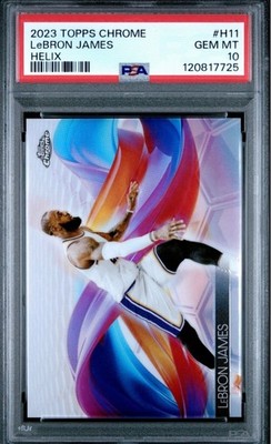 SSP PSA 10】NBA LeBron James Helix
