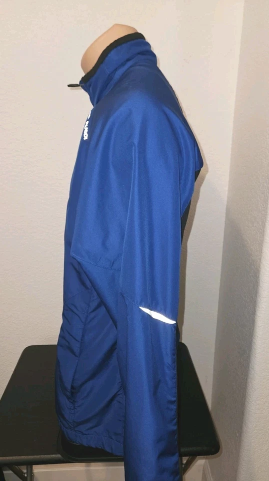 Men's SUGOI Blue Full Zip RPM Thermal Cycling Jacket Blue Size L - Image 4 of 4