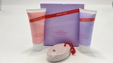 NIB MARY KAY PEDICURE SET w/ Foot scrub, Mask Stone Limited Edition
