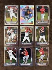 Travis Sykora Top 100 Eli Willits, Seaver King + Nationals Lot (9)  2026 Bowman