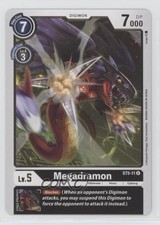 2021 Digimon Card Game - Starter Deck Machine Black Rare Megadramon #ST5-11