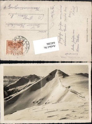 645396,tolle Foto-AK Kitzbühel Steinberg Tirol Steinbergkogel 1930