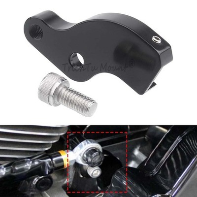Black Gear Shift Neutral Assist Bracket Fit for Harley Road King FLHR/I 2017-21