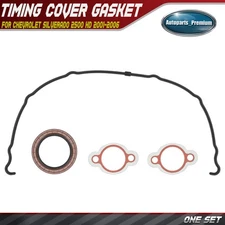 Engine Timing Cover Gasket Set for Chevrolet Silverado 2500 HD 2001-2006 V8 8.1L