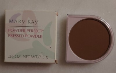 Mary Kay 6253 Powder Perfect Pressed Powder BRONZE - D Shape