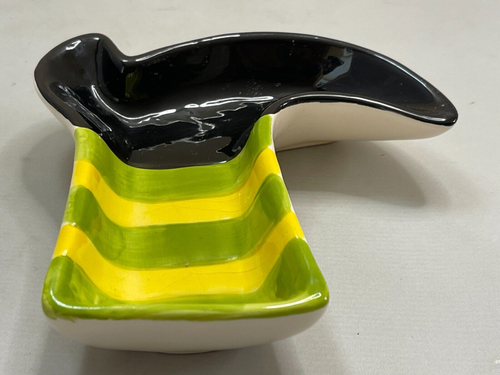 Vintage Halloween Party Candy Serving Dish Festive Ceramic - Picture 5 of 5