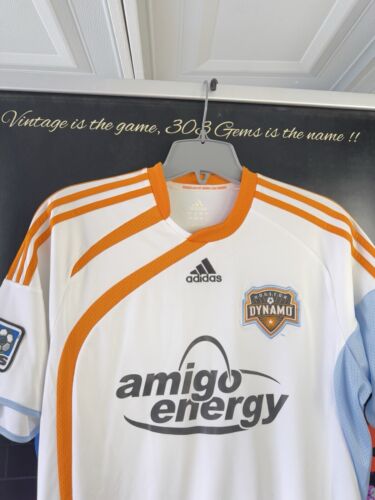 Authentic adidas Houston Dynamo MLS 2009-10 Away Football Soccer Jersey Kit - Picture 3 of 4