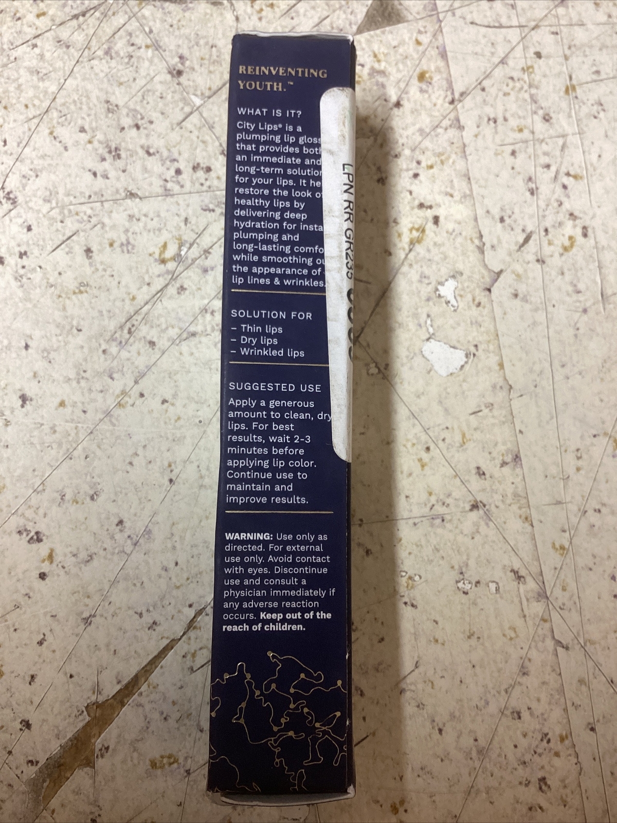 City Beauty CITY LIPS Plumping Lip Gloss & Lip Line Smoother 4.9ml NIB