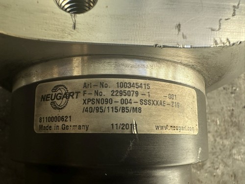 Neugart XPSN090-004-SSSXXAE-Z19 Planetengetriebe - Bild 3 von 3