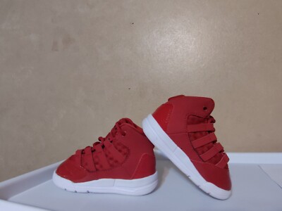 Jordan Max Aura Unisex Baby Shoes Size 4c Boy Girl Red 