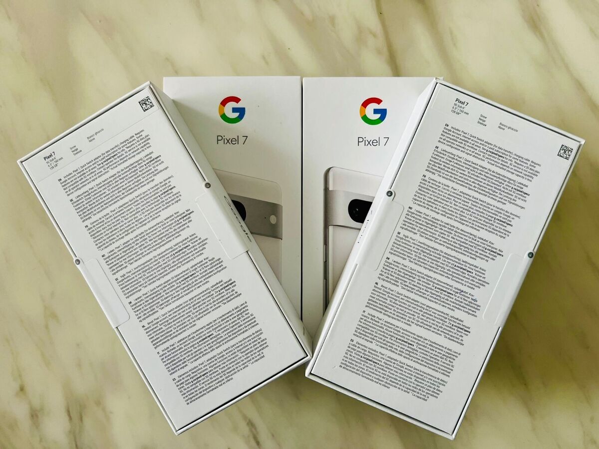 Google Pixel 7 128GB / 256GB 5G Smartphone All Colours Google Pixel 7 128GB / 256GB 5G Smartphone All Colours
