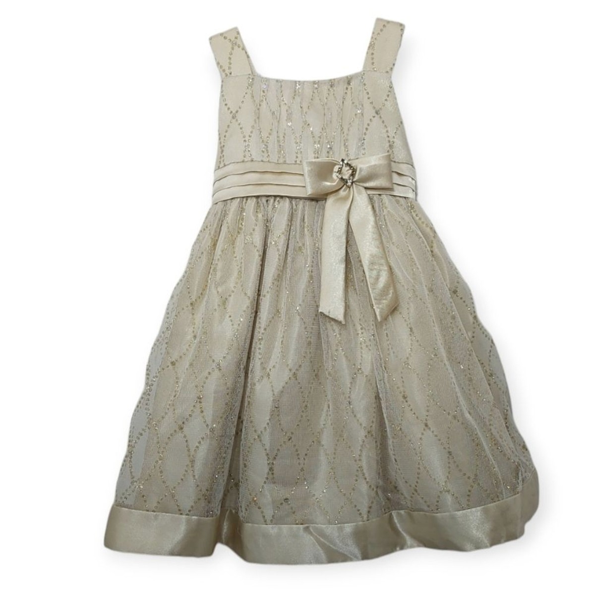 2t gold dress toddler gold dress Cute Baby Tutu Dresses for Weddings Gold Appliques Communion Flower Gi-parroquiadesanalbertomagno.com