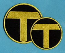 Teen Titans Terra Symbol Embroidered Iron-On Patch: Choice of Sizes