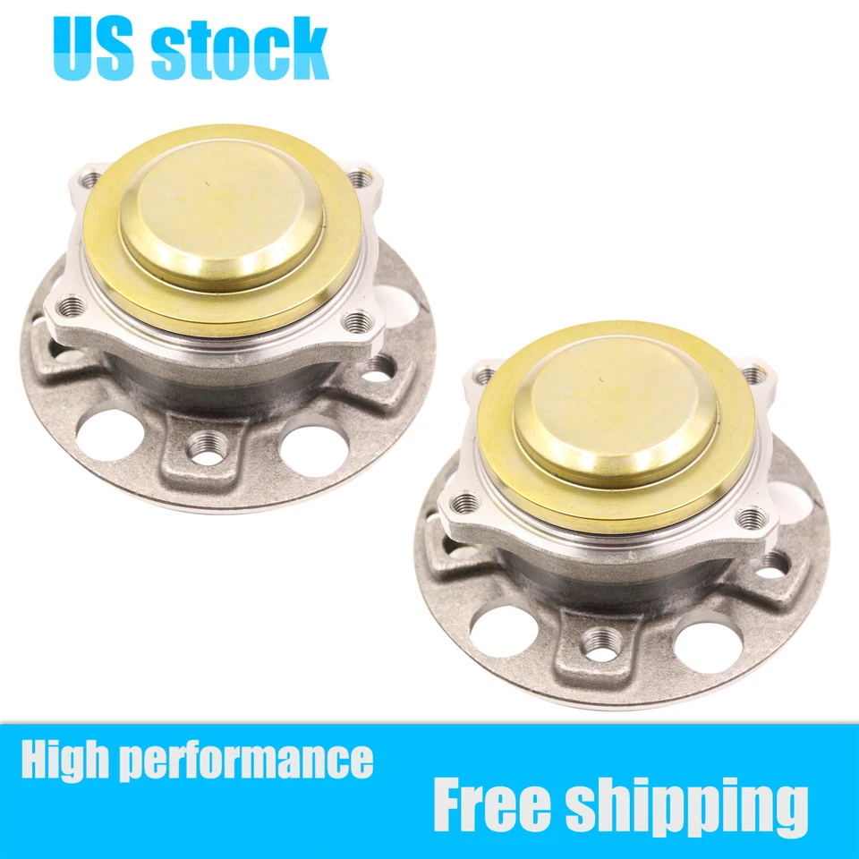 2 Pcs Fits Mercedes Benz SL400 SL450 SL550 Front Wheel Hub & Bearing — 第 2/3 张图片