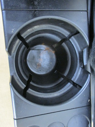 01-06 BMW 325Ci 330Ci E46 cupé NEGRO Y GRIS reposabrazos central consola de almacenamiento - Imagen 2 de 12