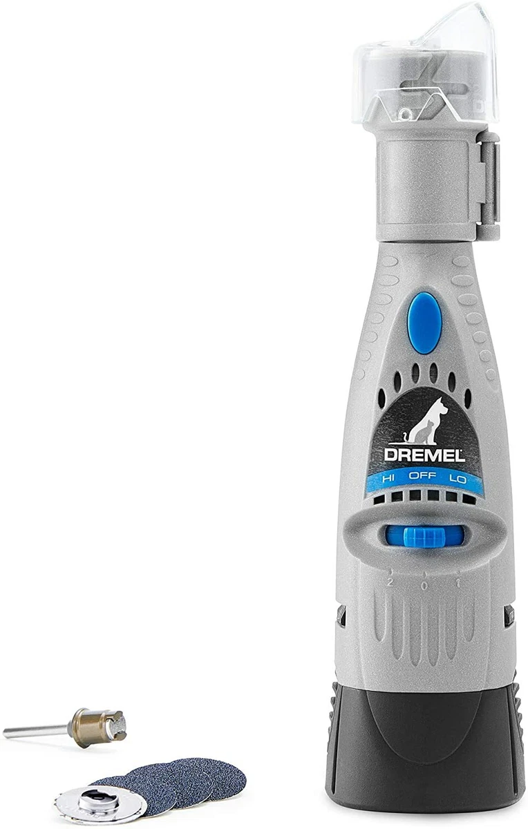 Dremel Pet Nail Grinder Quiet Electric Dog Nail File Care Set w