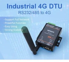NSEE HF2411 Modbus RS485 RS232 to 2G/3G/4G LTE DTU Bidirectional Wireless Data