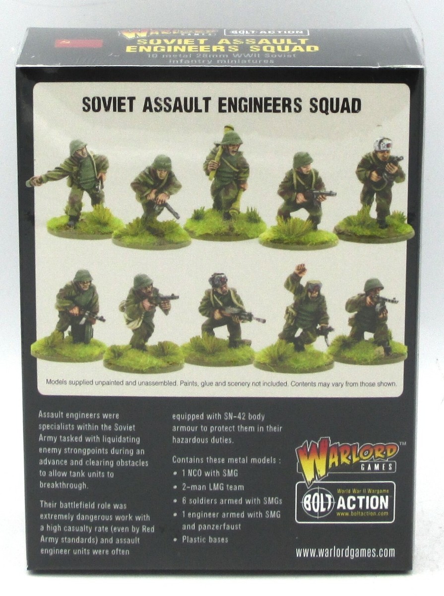 Bolt Action 402214003 Soviet Assault Engineers Squad (WWII