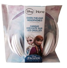 iHOME DISNEY FROZEN Elsa Anna OVER THE EAR HEADPHONES Multi Color New