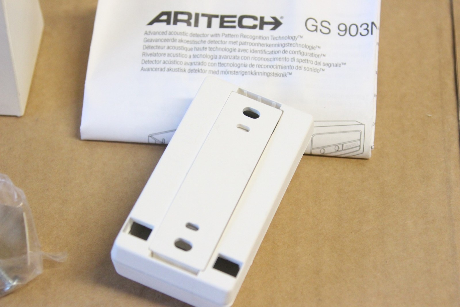 Détecteur de bris de verre ARITECH GS903N capteur acoustique filaire anti intrusion maison