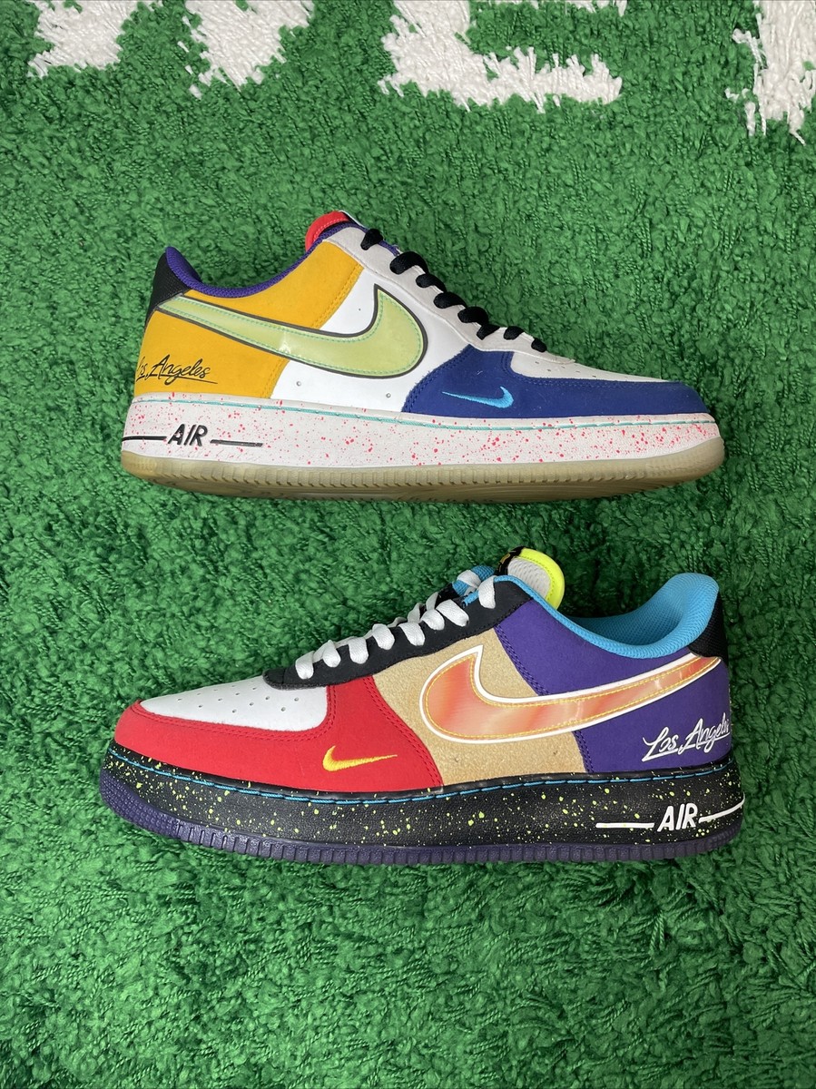 Nike Air Force 1 07 LV8 'What The La' Shoes - Size 12