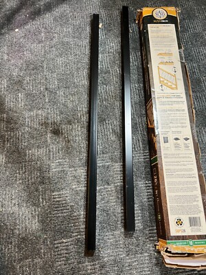 (Box of 10) Nuvo Iron SQPS26 Tubing Baluster 26 in L Square Steel Galvanized