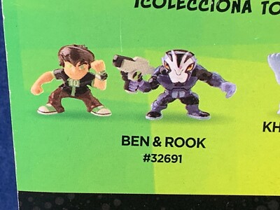 BEN 10 ミニデッキ 4パック BEN TENNYSON & ROOK - Ben 10 Omniverse MINI FIGURES 2-Inch 2-Pack