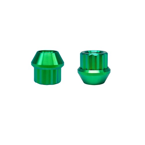 Rison Titanium Lug Nuts Open End Lug Nuts 12 Point GR5 Ti M12 M14 Lug Nut 20PCS - Picture 70 of 79