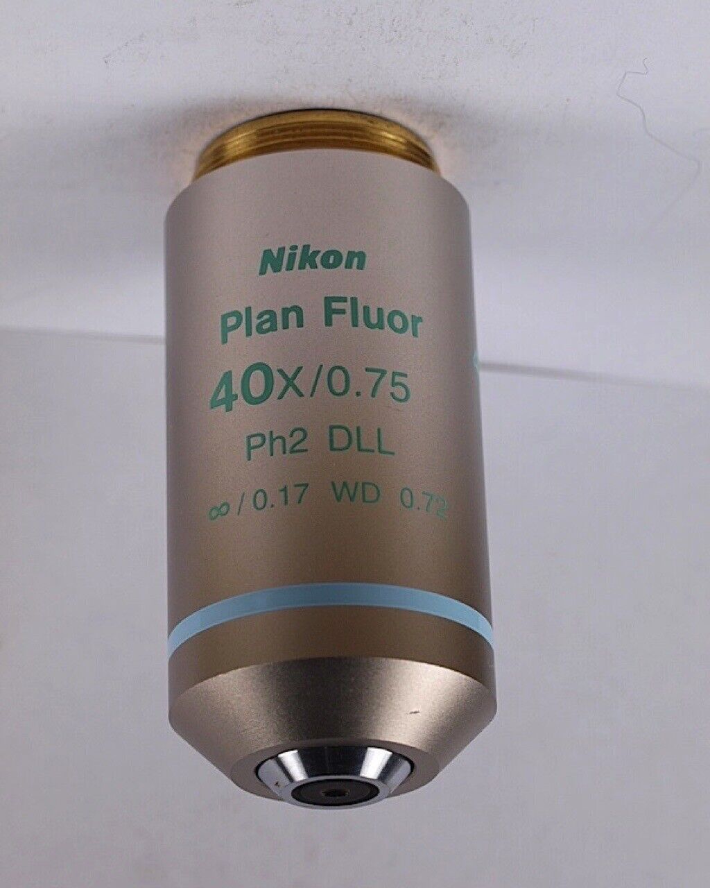 Nikon Plan Fluor 40x /.75 ∞ Ph2 DLL Phase Contrast Eclipse Micro