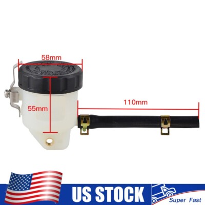 Brake Master Cylinder Oil Reservoir Tank For Kawasaki Ninja ZX-6R 7R 9R 10R 14R