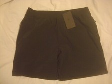 NWT Men's Fabletics The 7" Franchise Lined Black Shorts X-Large