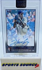 Hans Crouse 2022 Topps Clearly Authentic Rookie Auto RC CAA-HC