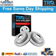 Trq New Rear Brake Rotors Set For 1994-1996 Chevrolet Caprice Impala Trq New Rear Brake Rotors Set For 1994-1996 Chevrolet Caprice Impala